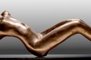 Elise Coenen bronzen beeld Passione